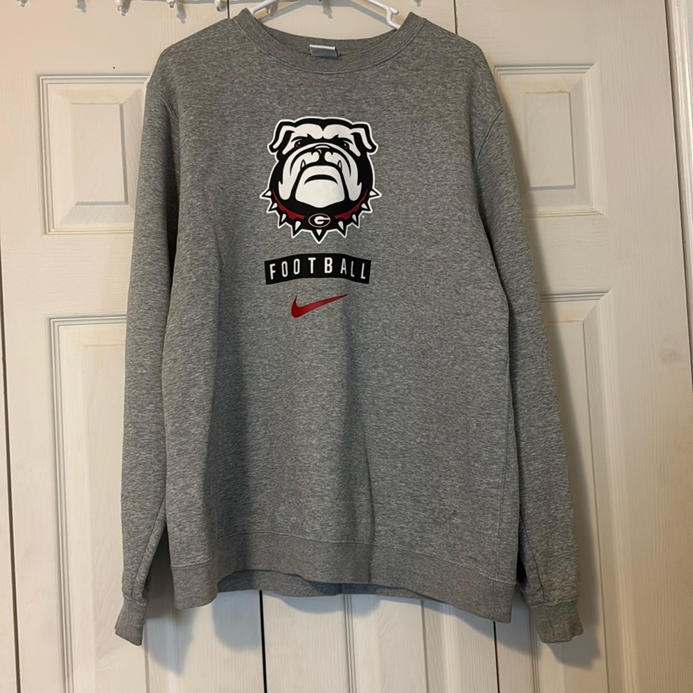 Nike Georgia football crewneck. Size large
